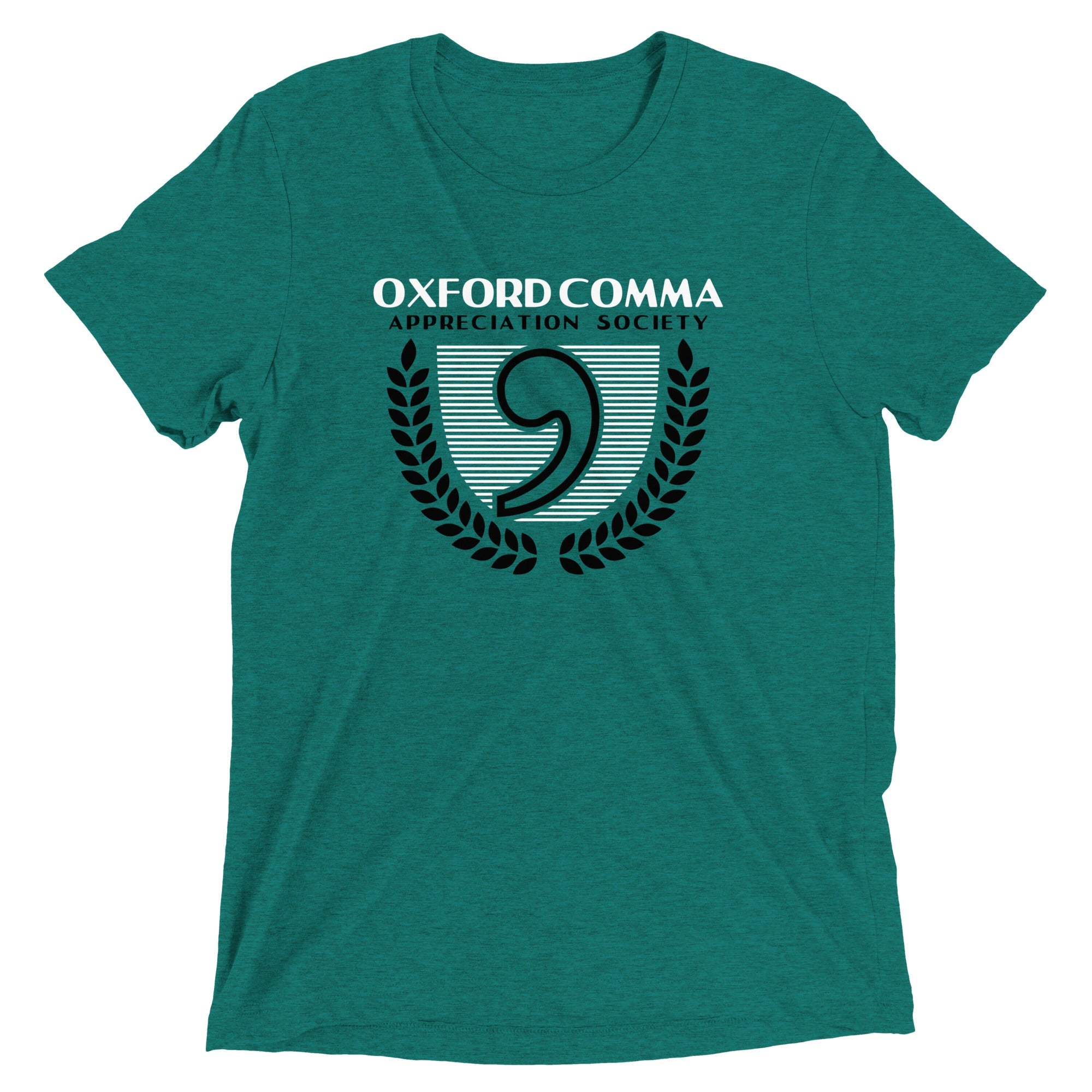 Oxford Comma Appreciation Society Men's Tri-Blend Tee
