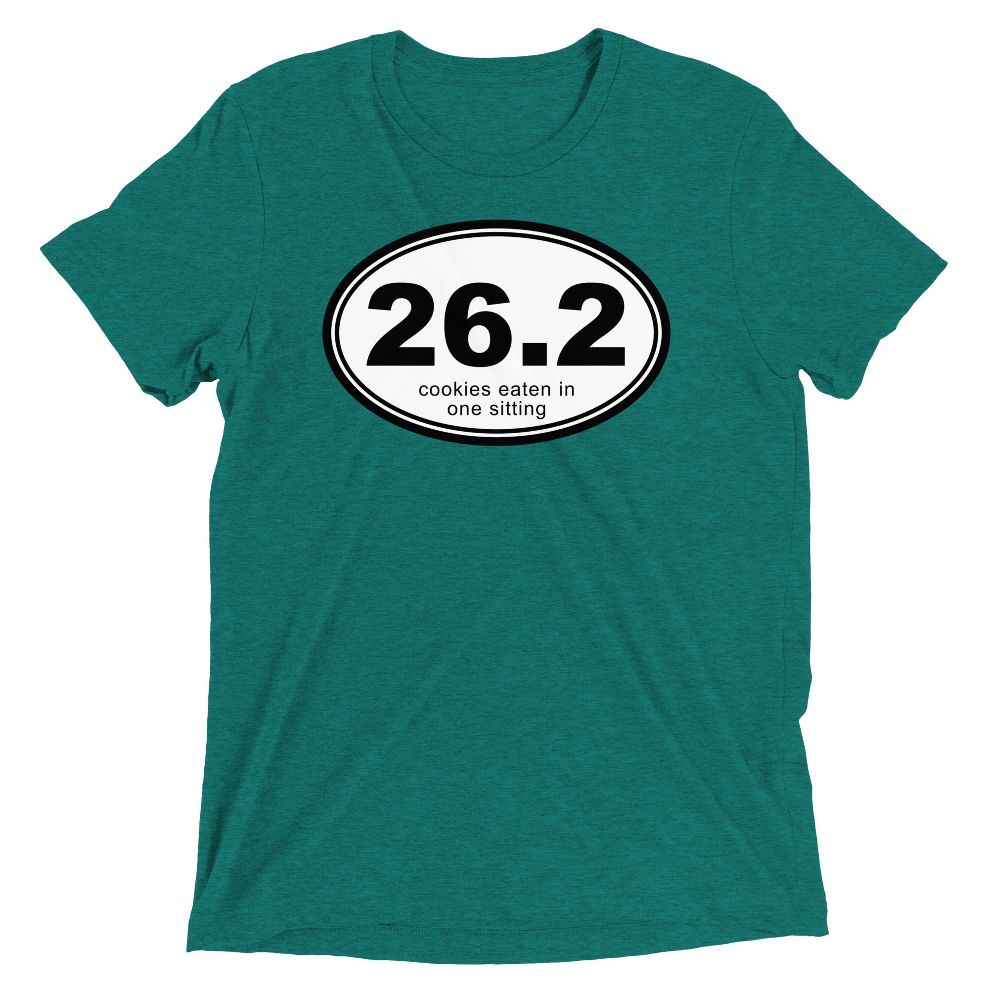 26.2 Cookies Eaten In One Sitting Men's Tri-Blend Tee