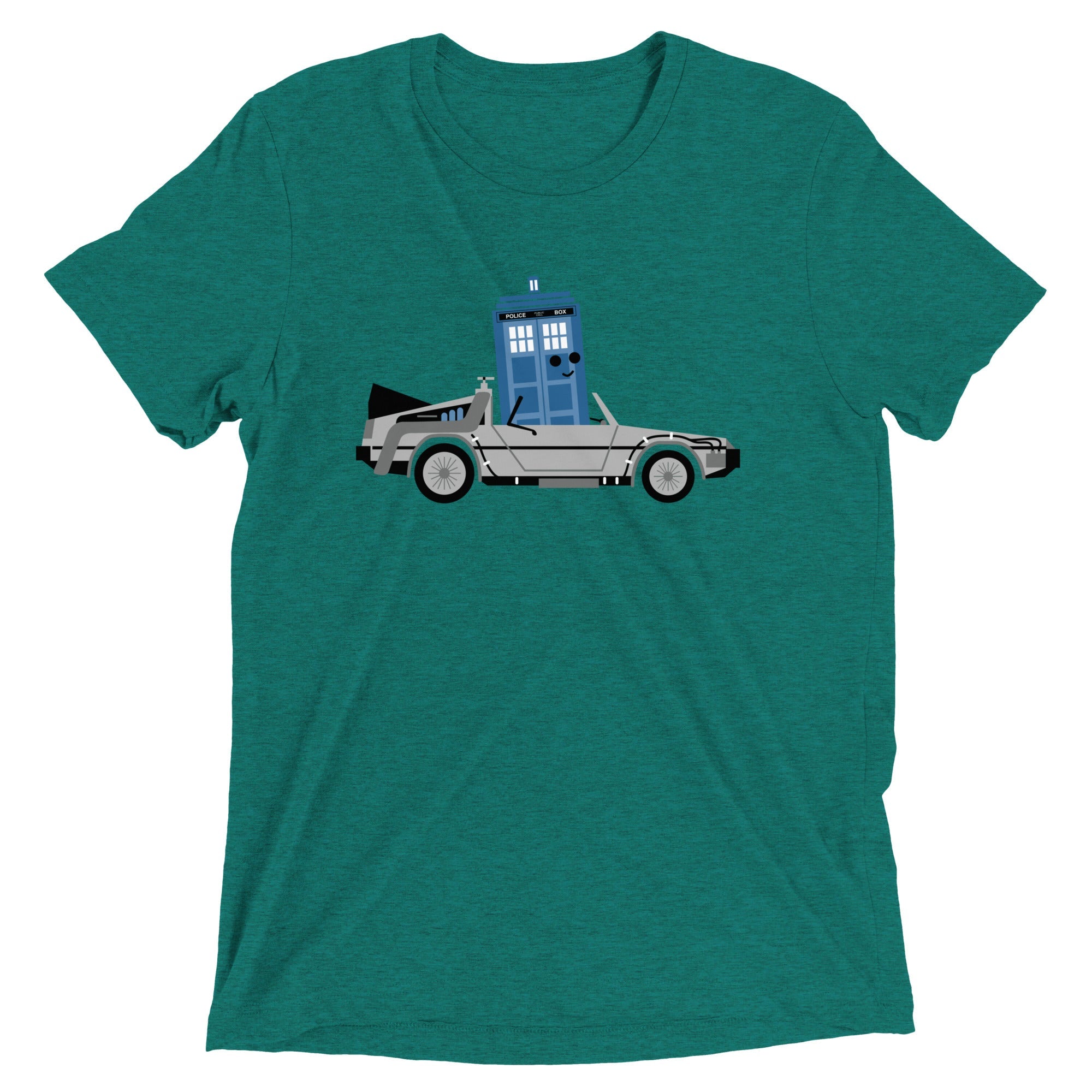 Time Machine x Two Men's Tri-Blend Tee