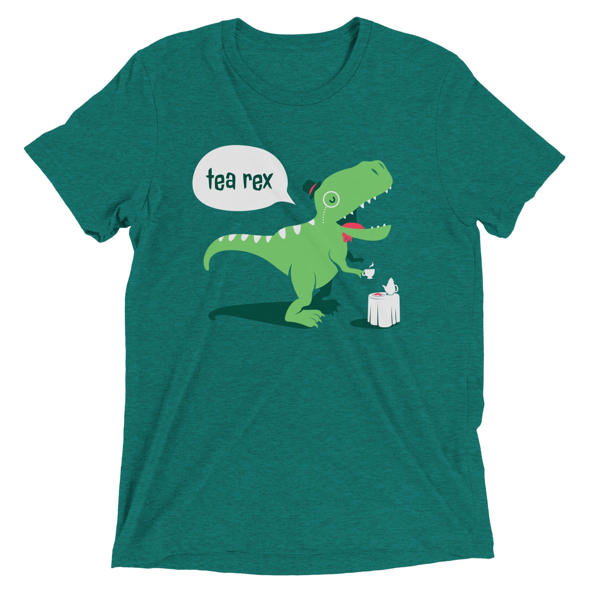 Tea Rex Men's Tri-Blend Tee