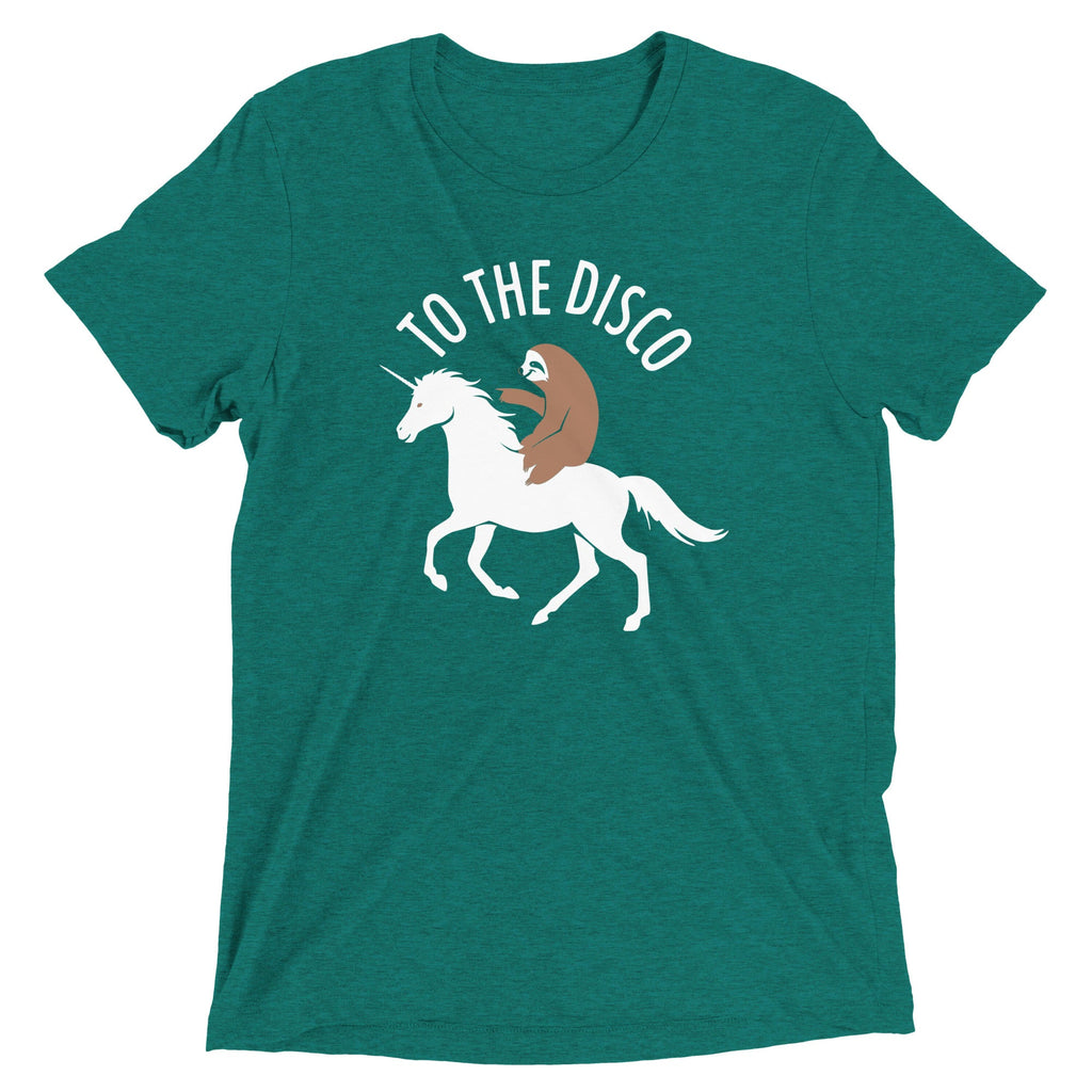To The Disco Men's Tri-Blend Tee