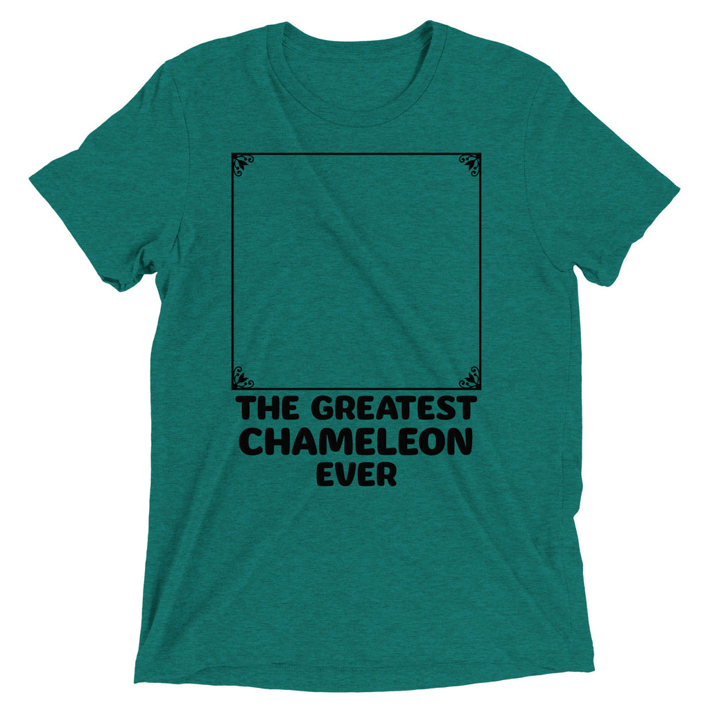 The Greatest Chameleon Ever Men's Tri-Blend Tee