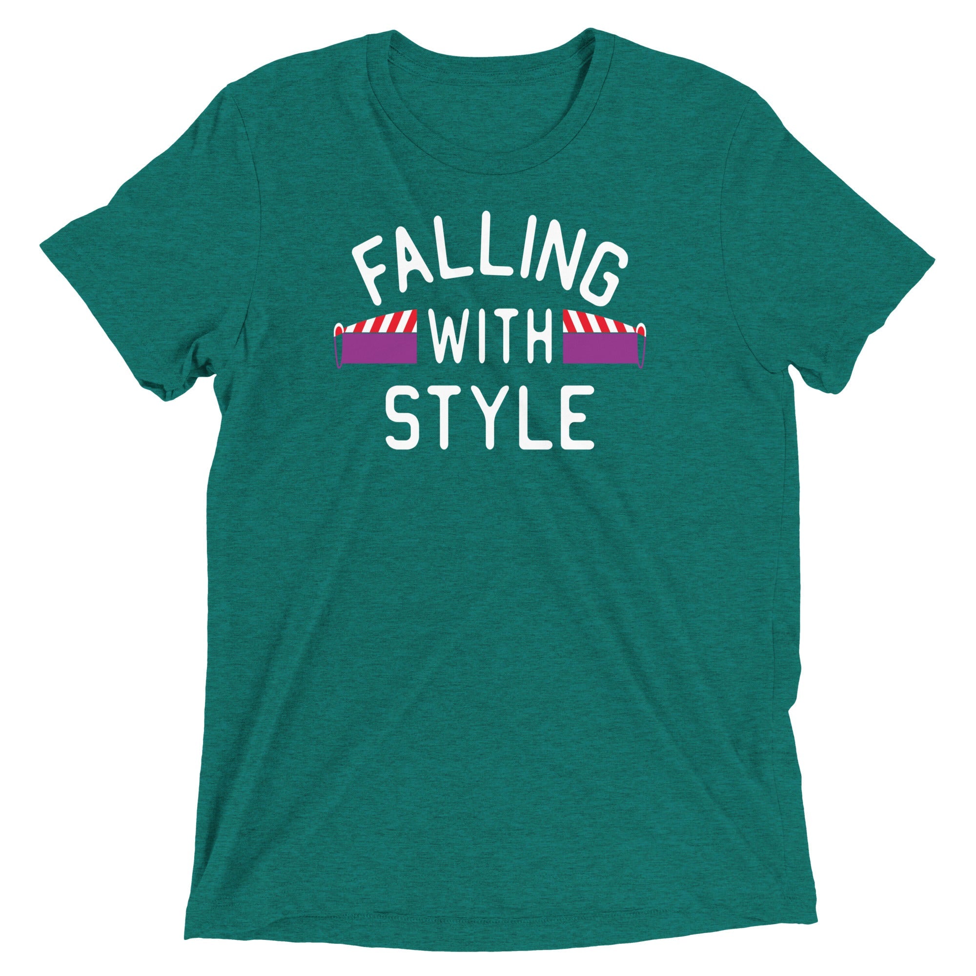 Falling With Style Men's Tri-Blend Tee