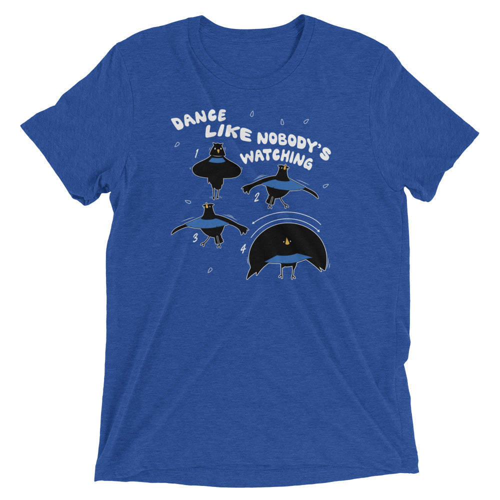 Dance Like Nobody's Watching Men's Tri-Blend Tee