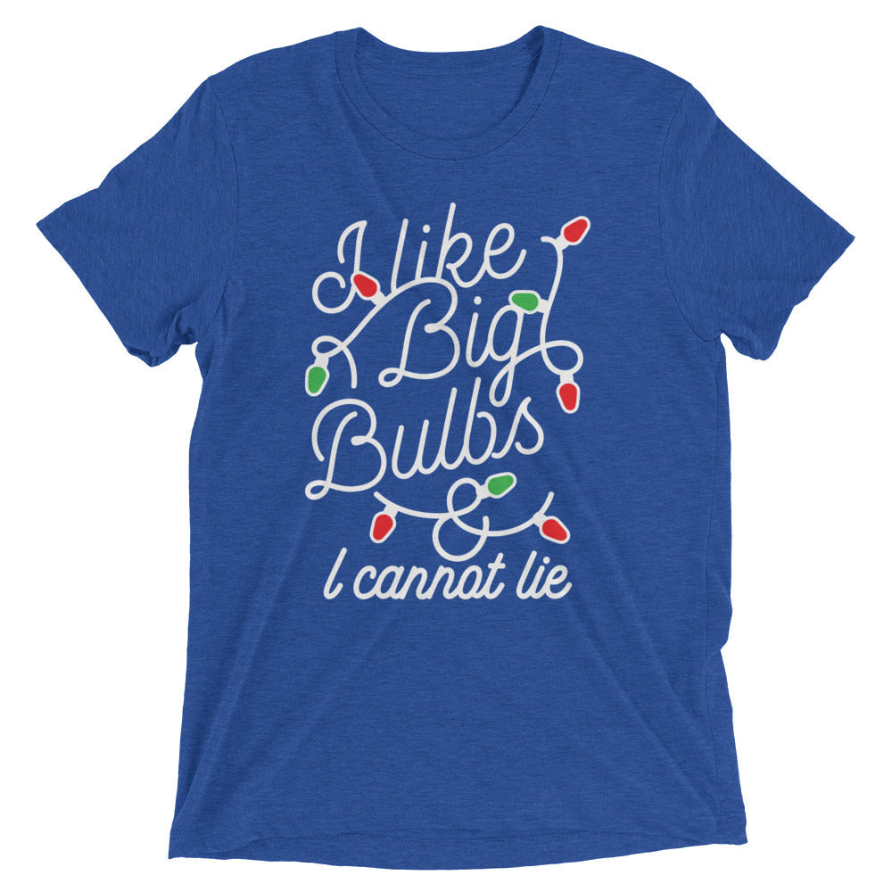 I Like Big Bulbs & I Cannot Lie Men's Tri-Blend Tee