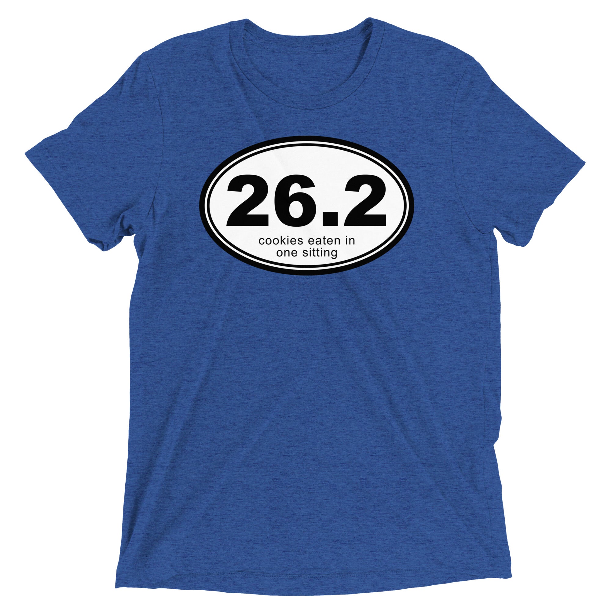 26.2 Cookies Eaten In One Sitting Men's Tri-Blend Tee