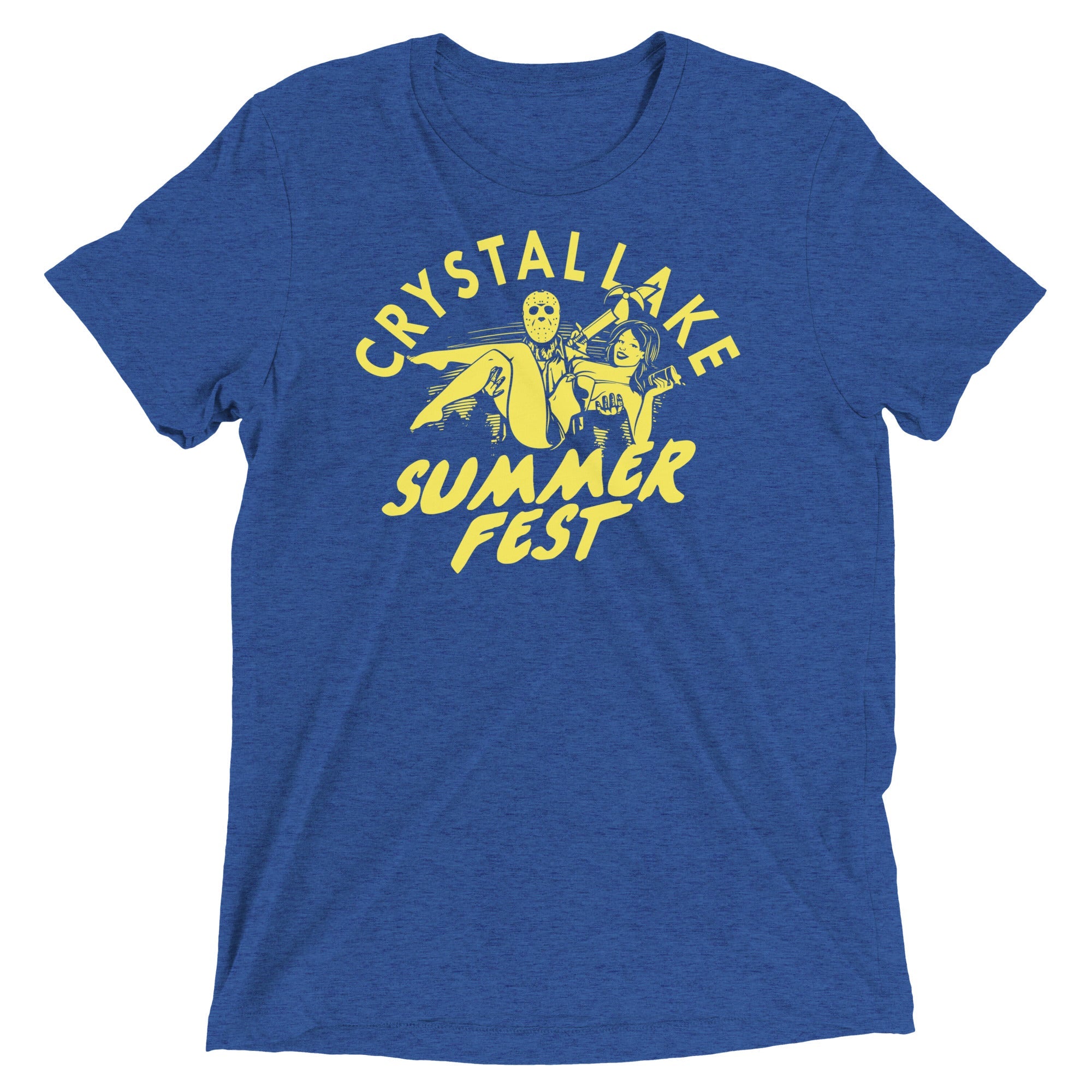 Crystal Lake Summer Fest Men's Tri-Blend Tee