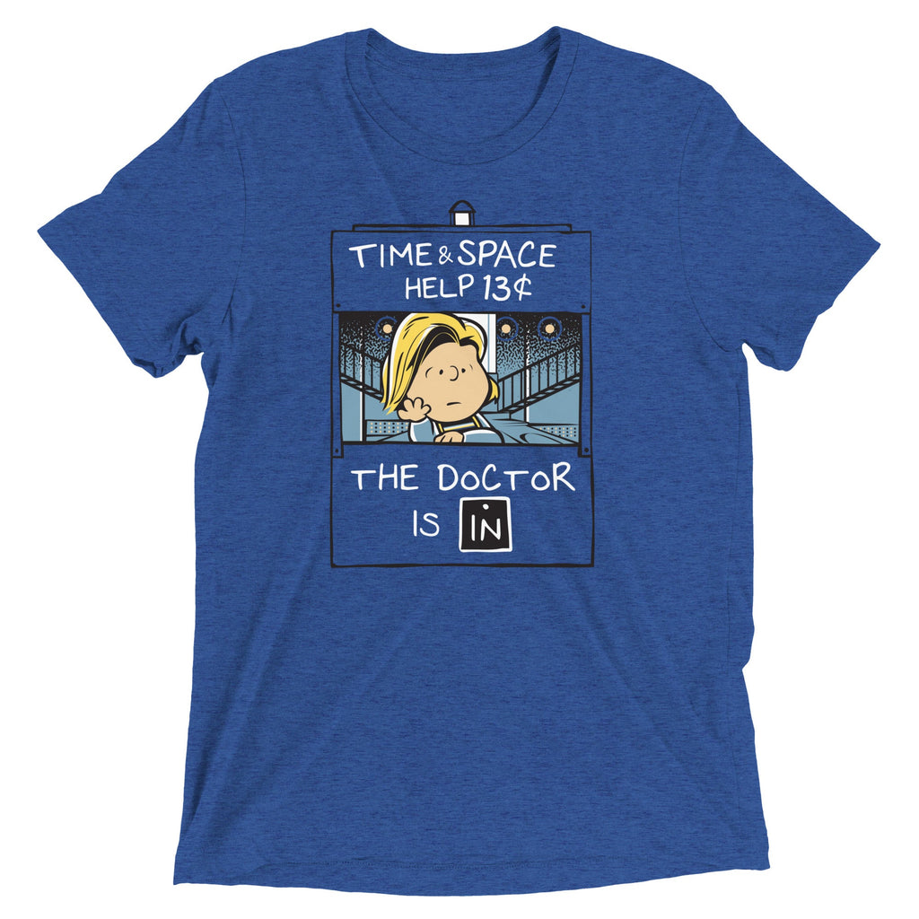 13th Doctor Is In Men's Tri-Blend Tee