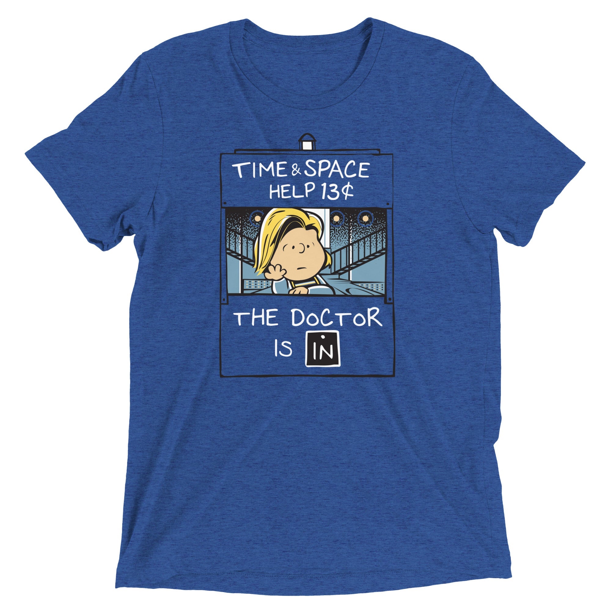 13th Doctor Is In Men's Tri-Blend Tee