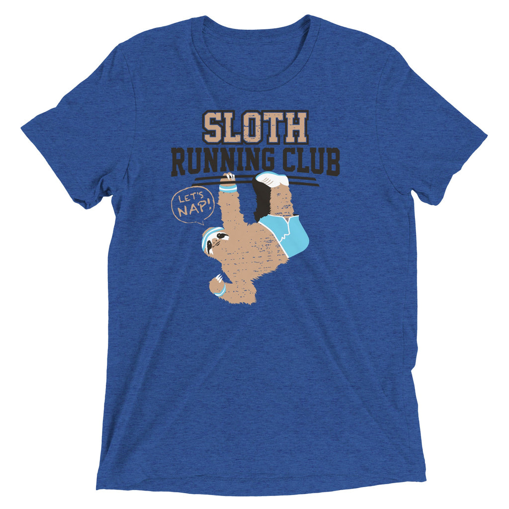 Sloth Running Club Men's Tri-Blend Tee