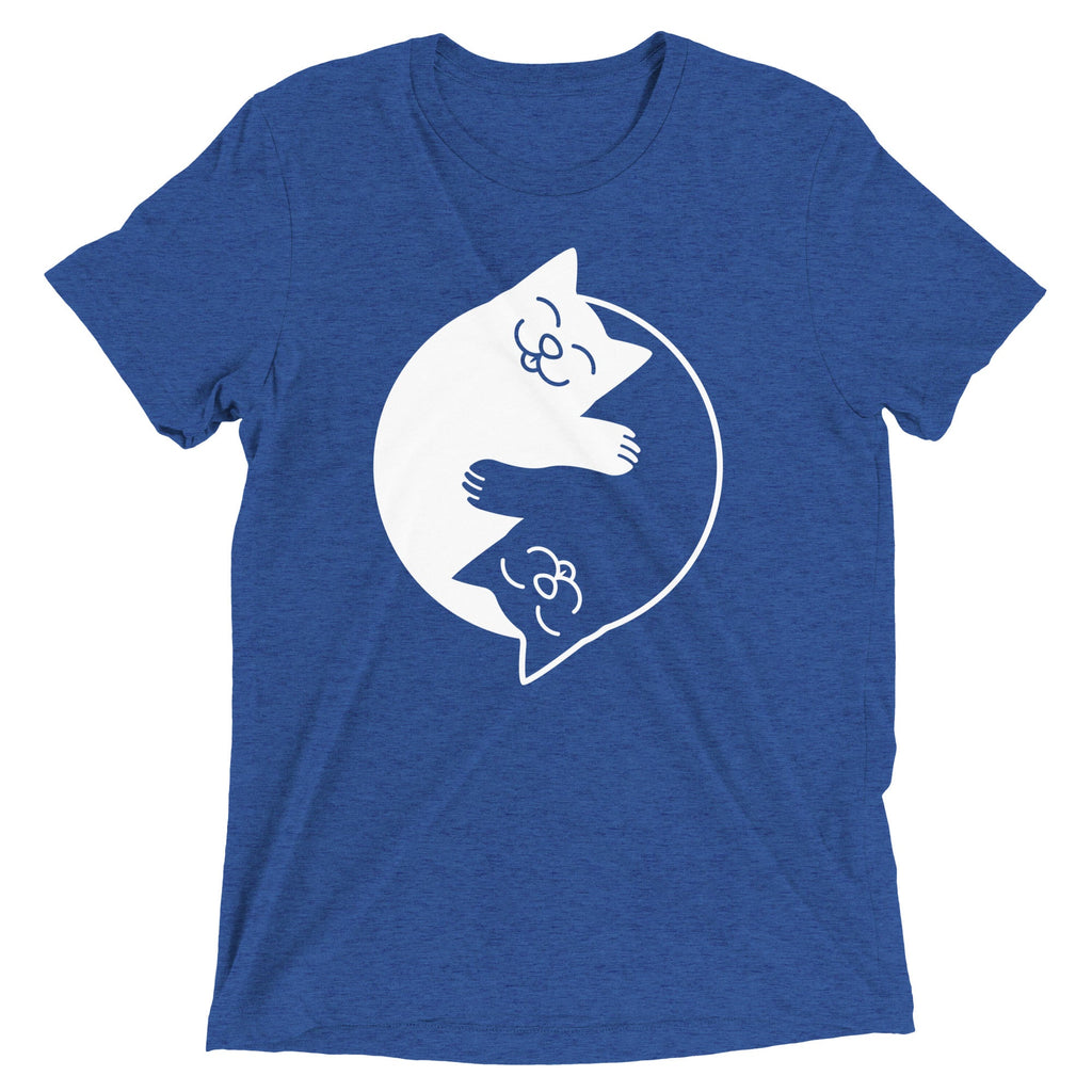 Yin Yang Cats Men's Tri-Blend Tee