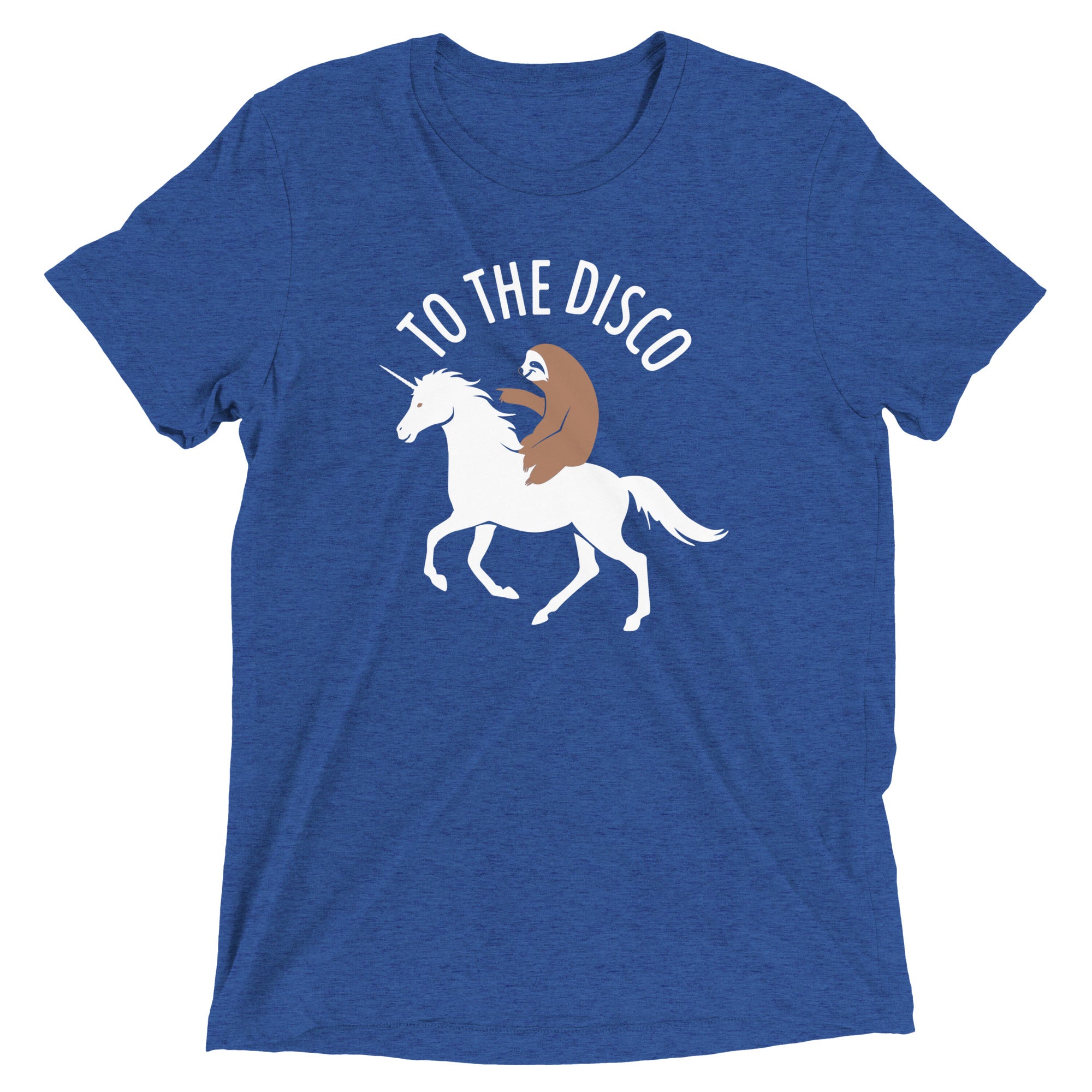 To The Disco Men's Tri-Blend Tee