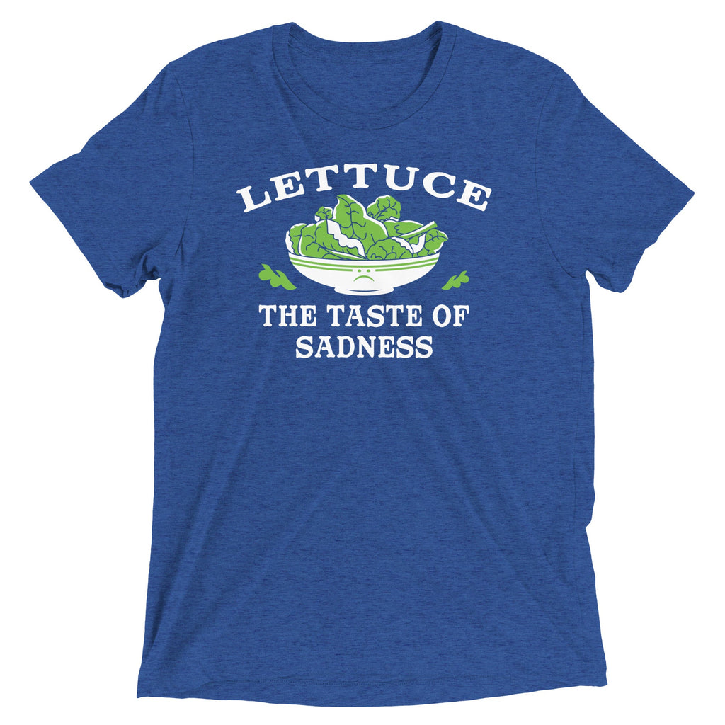 Lettuce, The Taste Of Sadness Men's Tri-Blend Tee