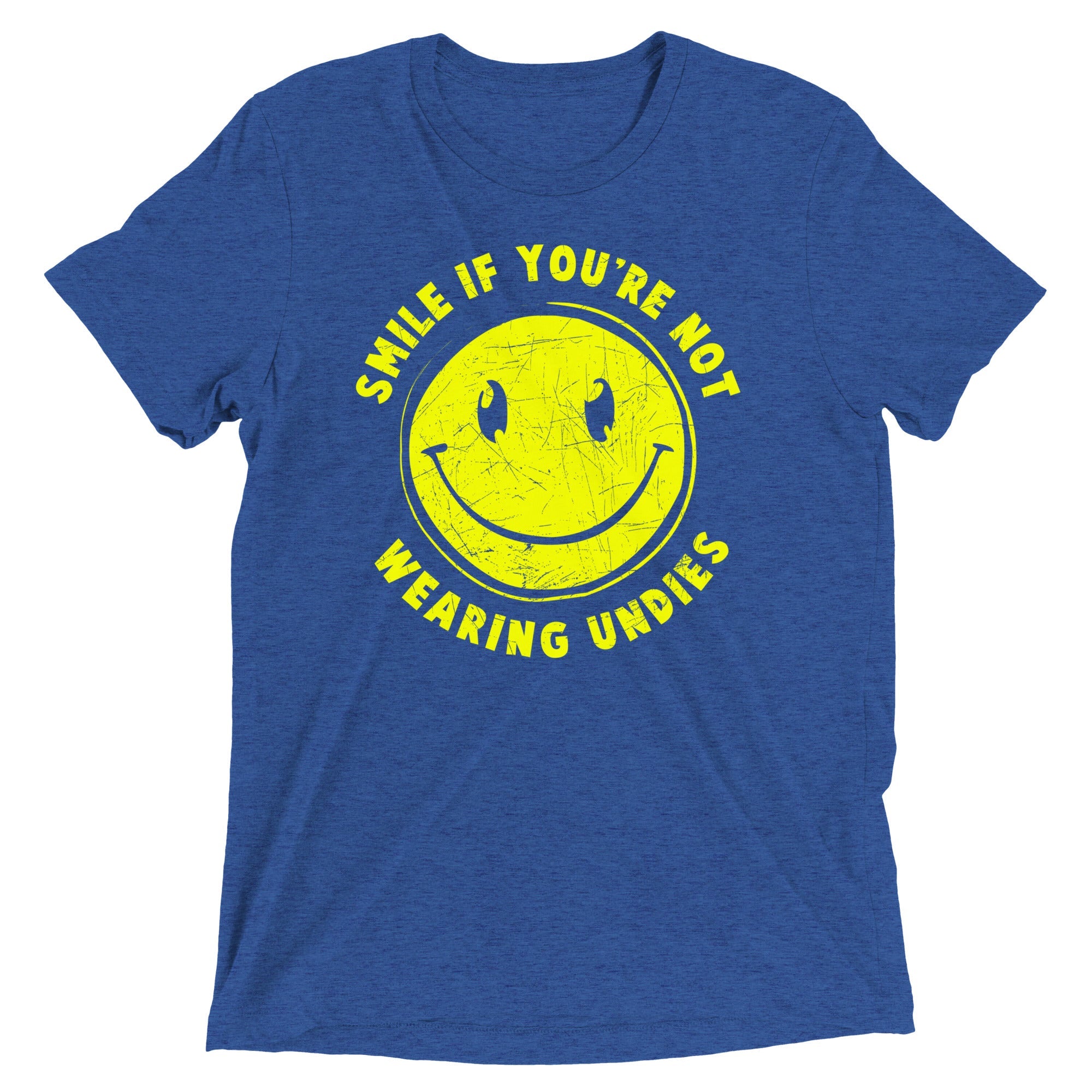Smile For No Undies Men's Tri-Blend Tee