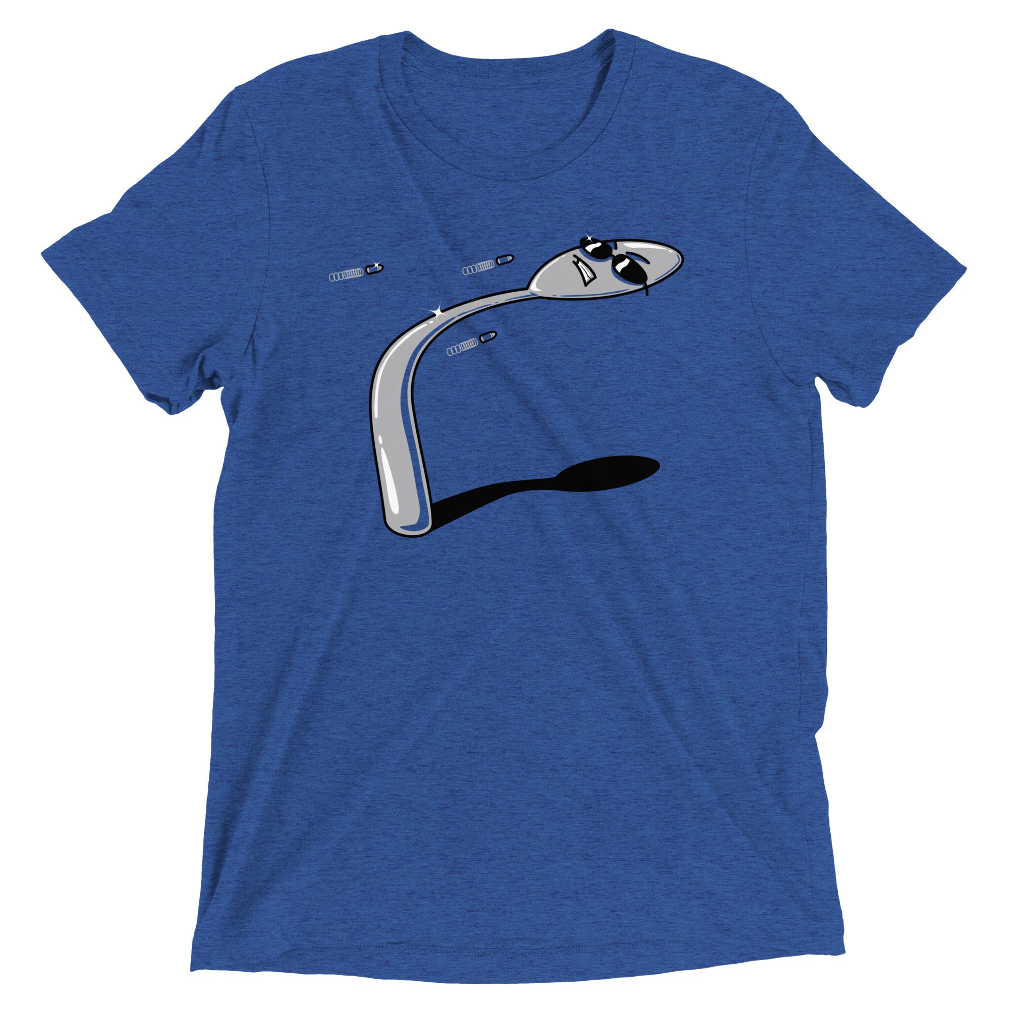 There Is No Spoon Men's Tri-Blend Tee