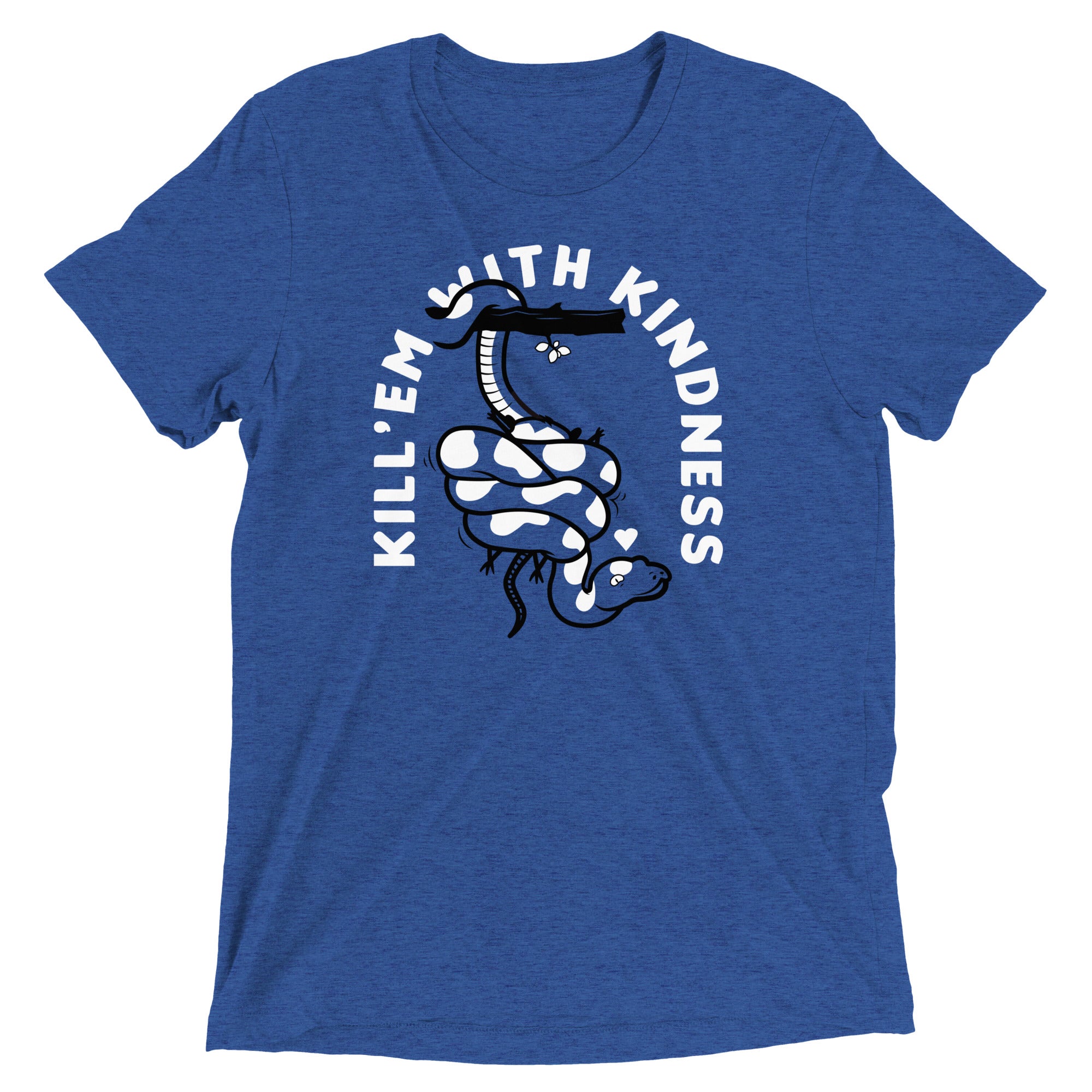 Kill 'em With Kindness Men's Tri-Blend Tee