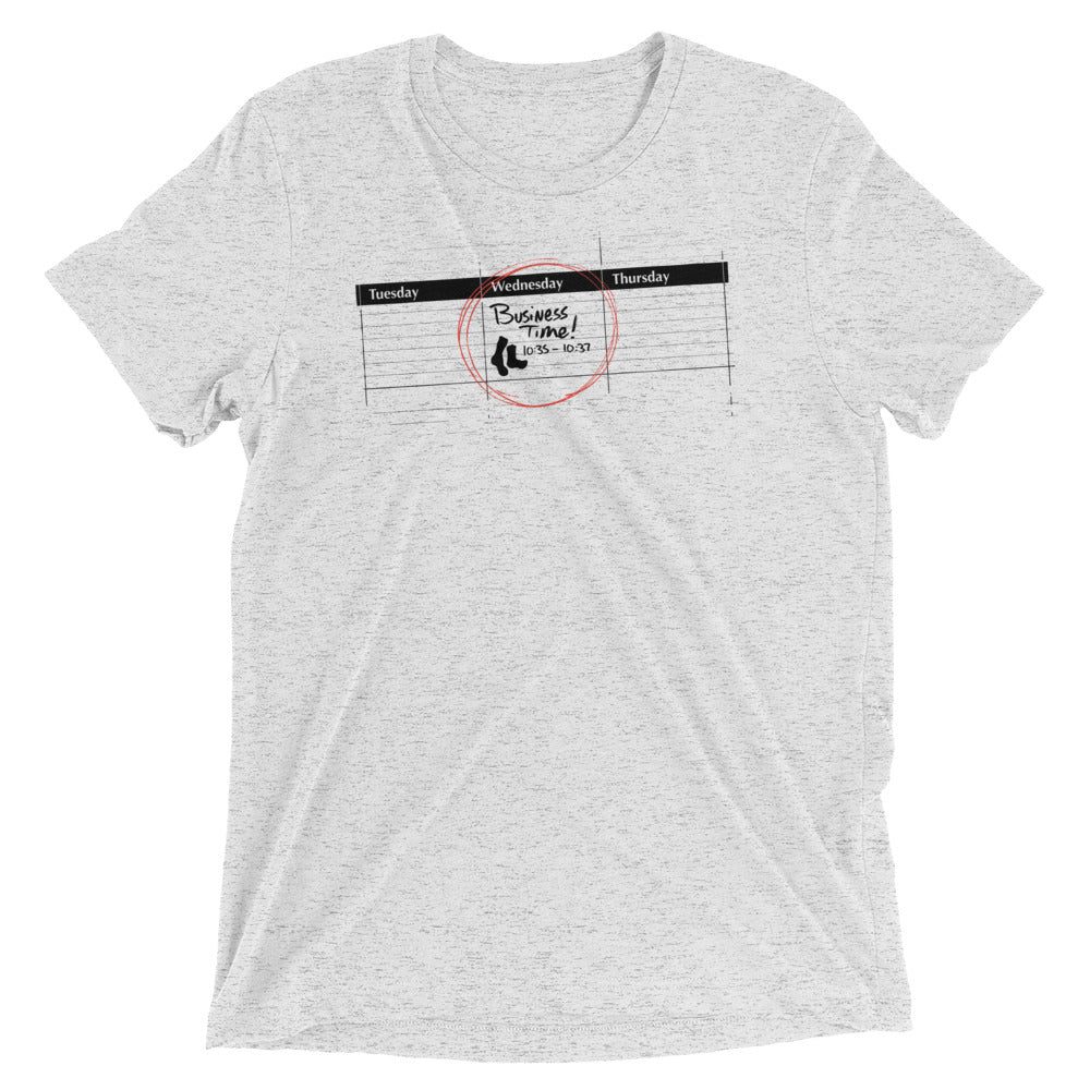 It's Business Time Men's Tri-Blend Tee