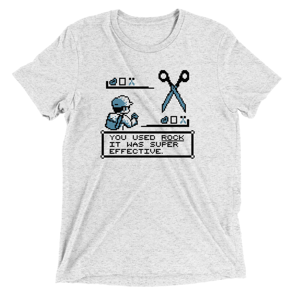 Rock Paper Scissors Battle Men's Tri-Blend Tee