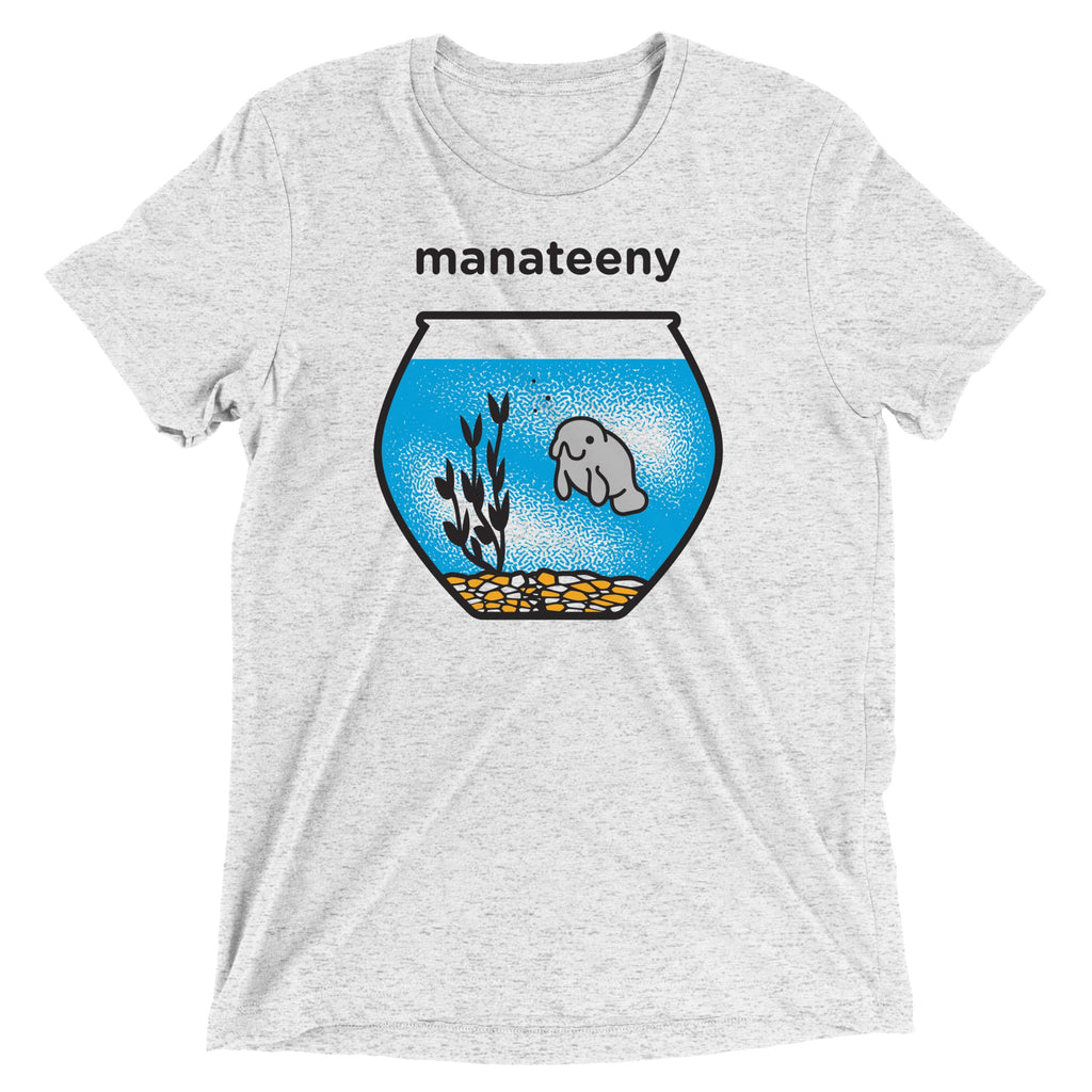 Manateeny Men's Tri-Blend Tee