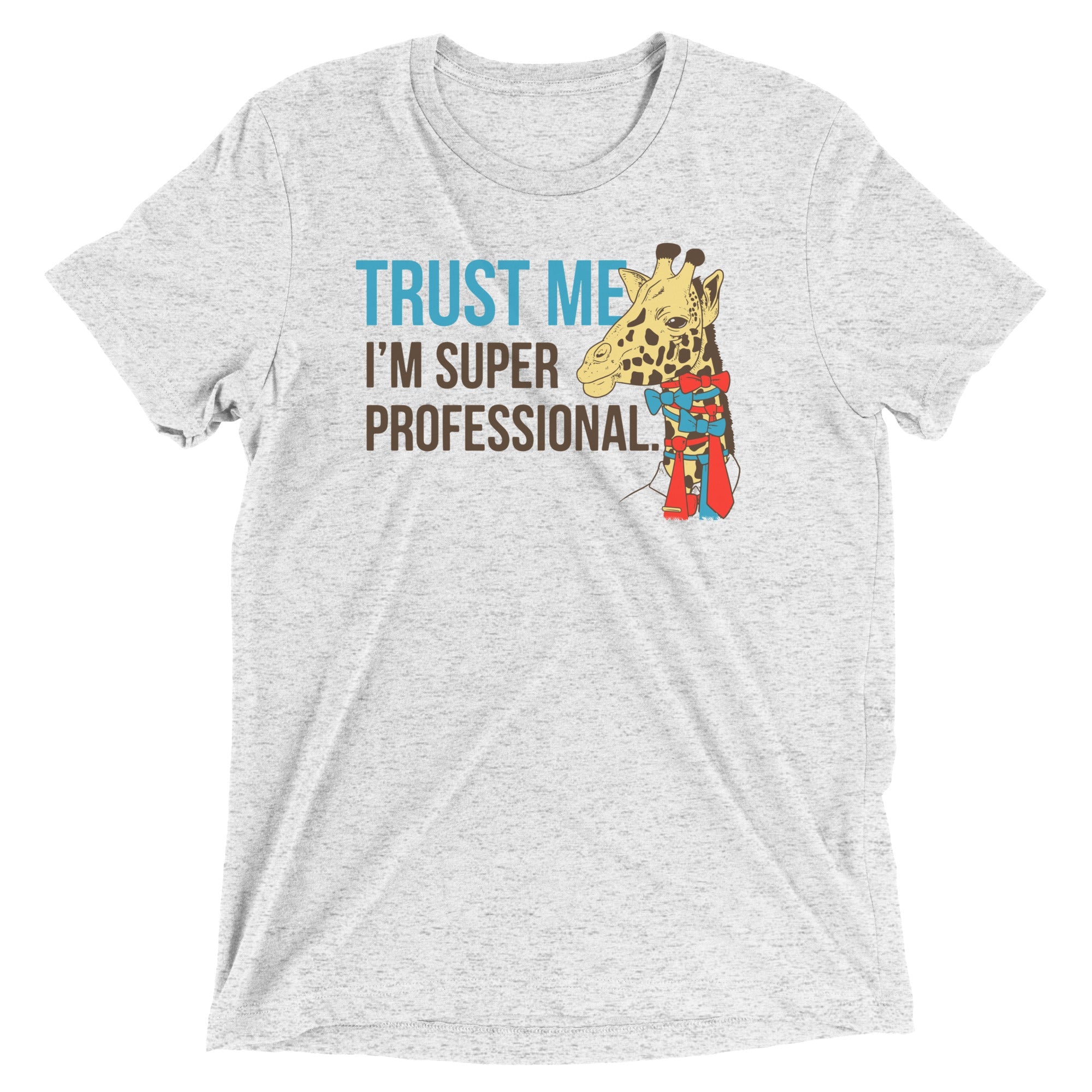 Trust Me I'm Super Professional Men's Tri-Blend Tee