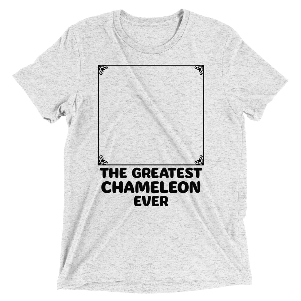 The Greatest Chameleon Ever Men's Tri-Blend Tee