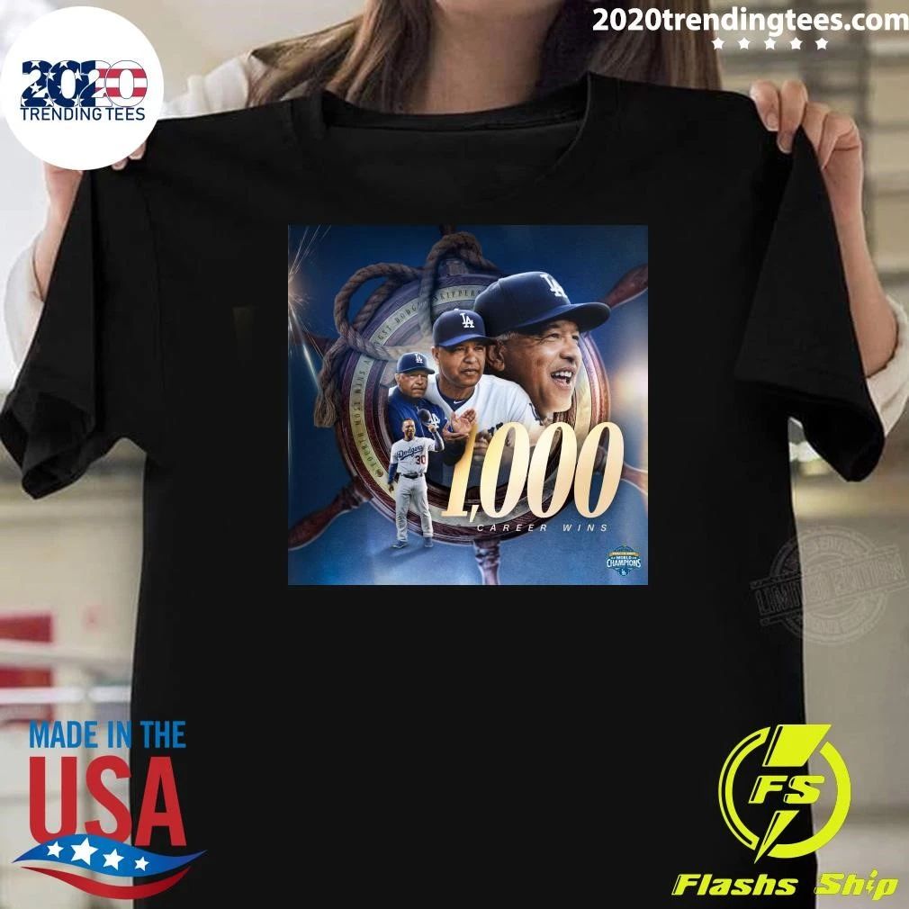 Congratulations Doc On Reaching 1,000 Career Wins Faster Than Any Manager In Major League History Shirt