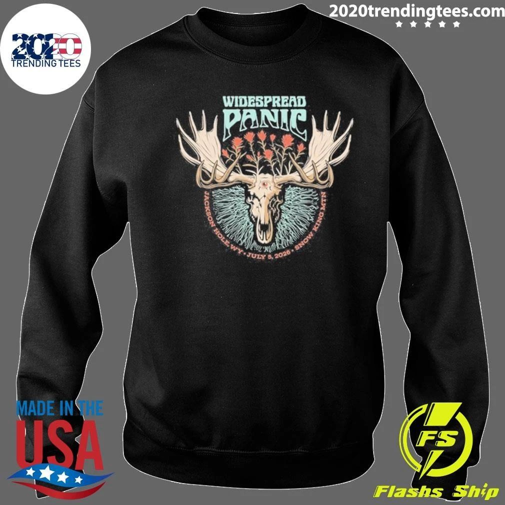 Widespread Panic Jackson Hole WY Tour On July 5 2026 Snow King MTN Shirt