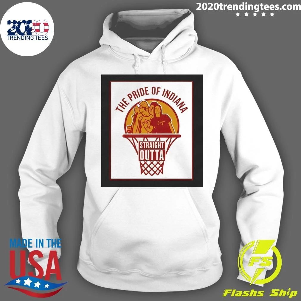 The Pride of Indiana Fever Straight Outta WNBA Basketball 2026 Tee Shirt