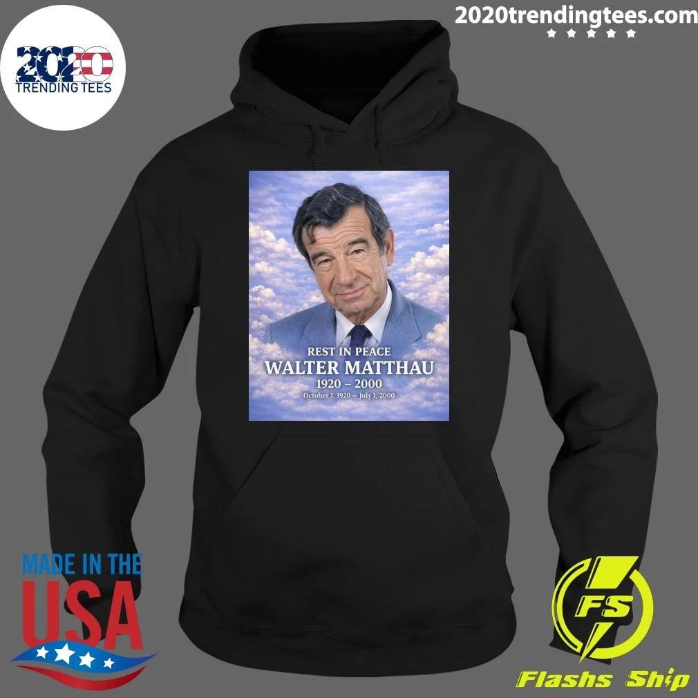 Rest In Peace Walter Matthau 1920-2000, October 1920 – July 2000 Shirt