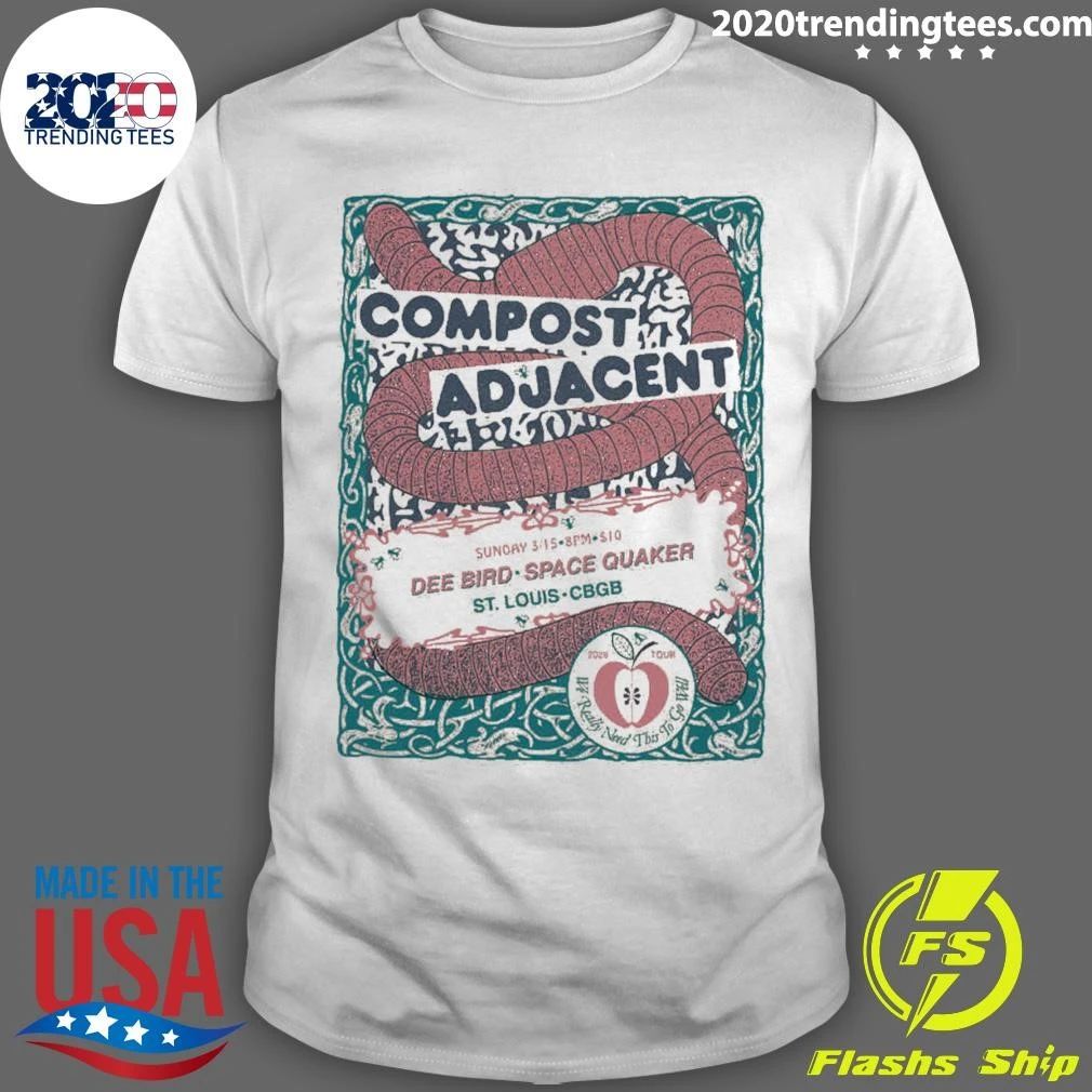 Compost Adjacent August 2026 Tour Shirt
