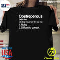 Innate Power Obstreperous Definition vocabulary shirt