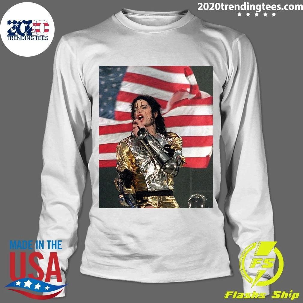 Michael Jackson performing during the HIStory World Tour Shirt