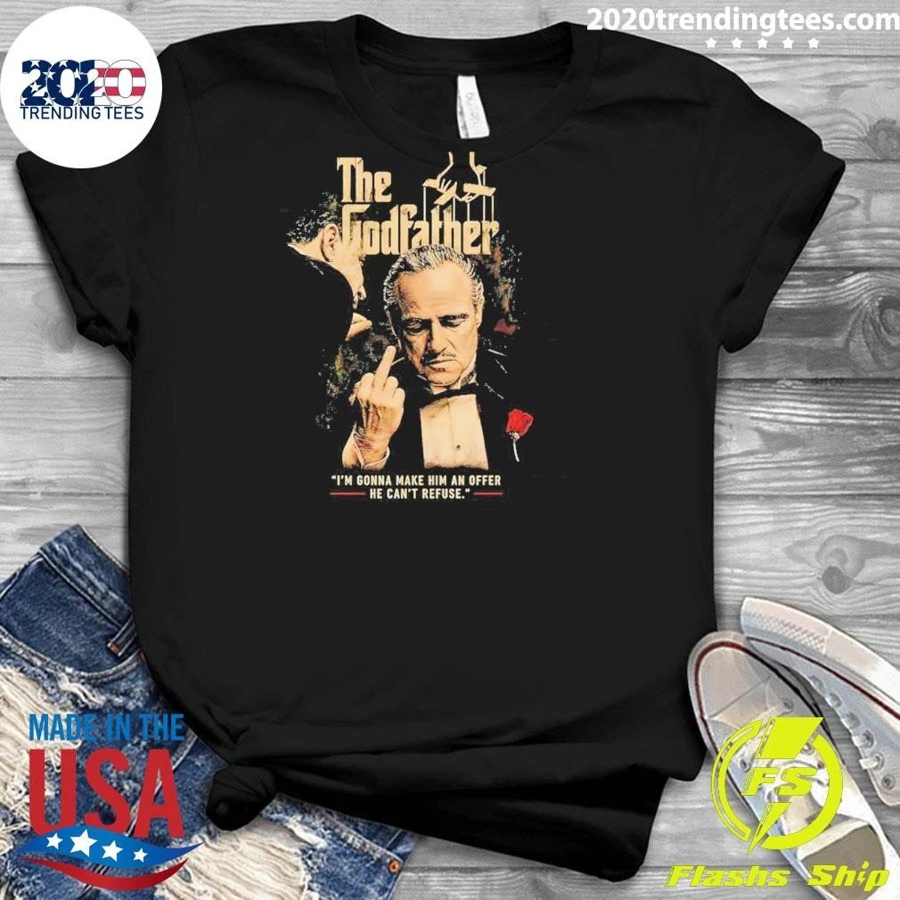 The Godfather Don Corleone Middle Finger Shirt