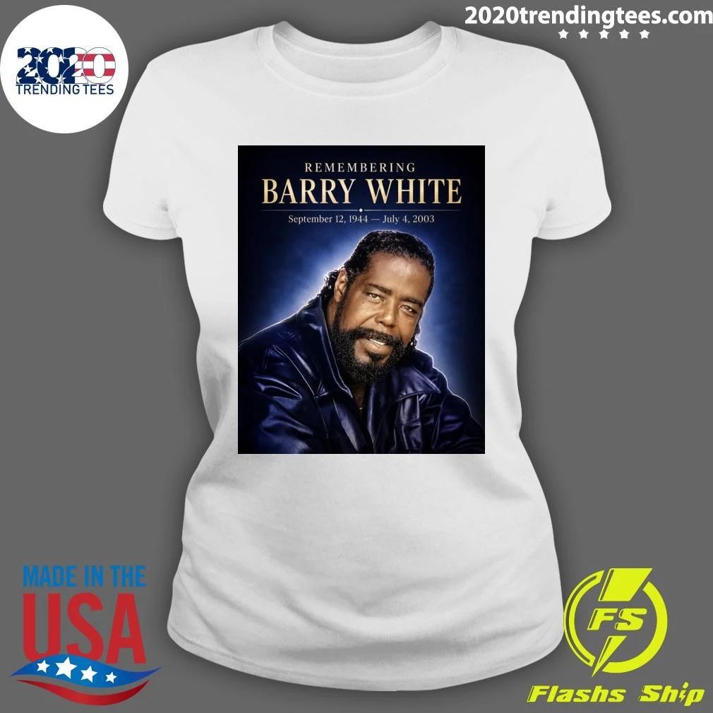Remembering Barry White September 12, 1944 – July 4, 2003 Shirt