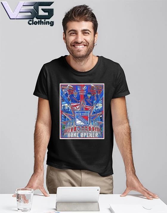 New York Yankees vs Tampa Bay Lightning See you on October 1 2026-27 Home Opener T-Shirt