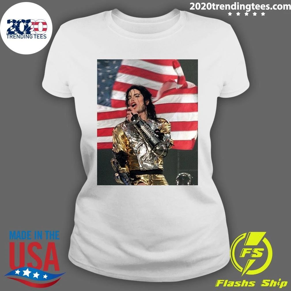 Michael Jackson performing during the HIStory World Tour Shirt