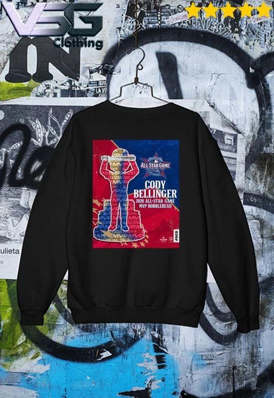 Cody Bellinger 2026 MLB All Star Game MVP Bobblehead T-Shirt