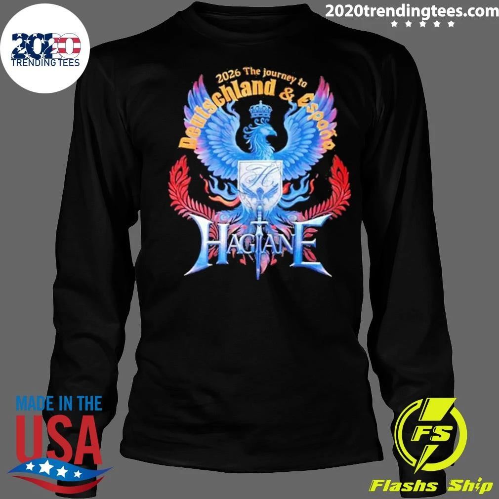 Hagane Merch 2026 The Journey To Germany And Spain On July 2026 Tour Shirt