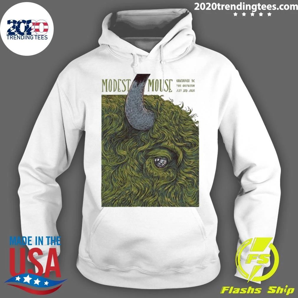 Modest Mouse Vancouver BC Event On July 3 2026 Tee Shirt