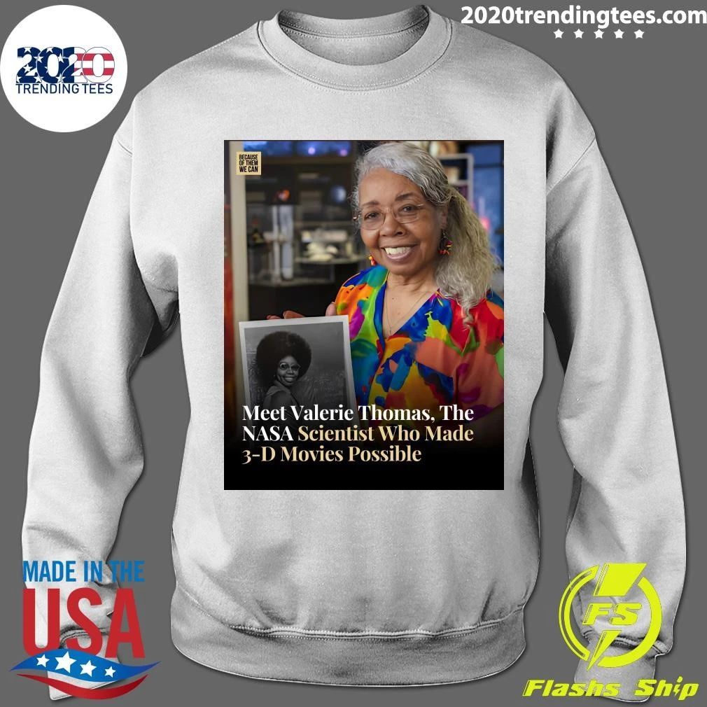 Meet Valerie Thomas, The NASA Scientist Who Made 3-D Movies Possible Shirt