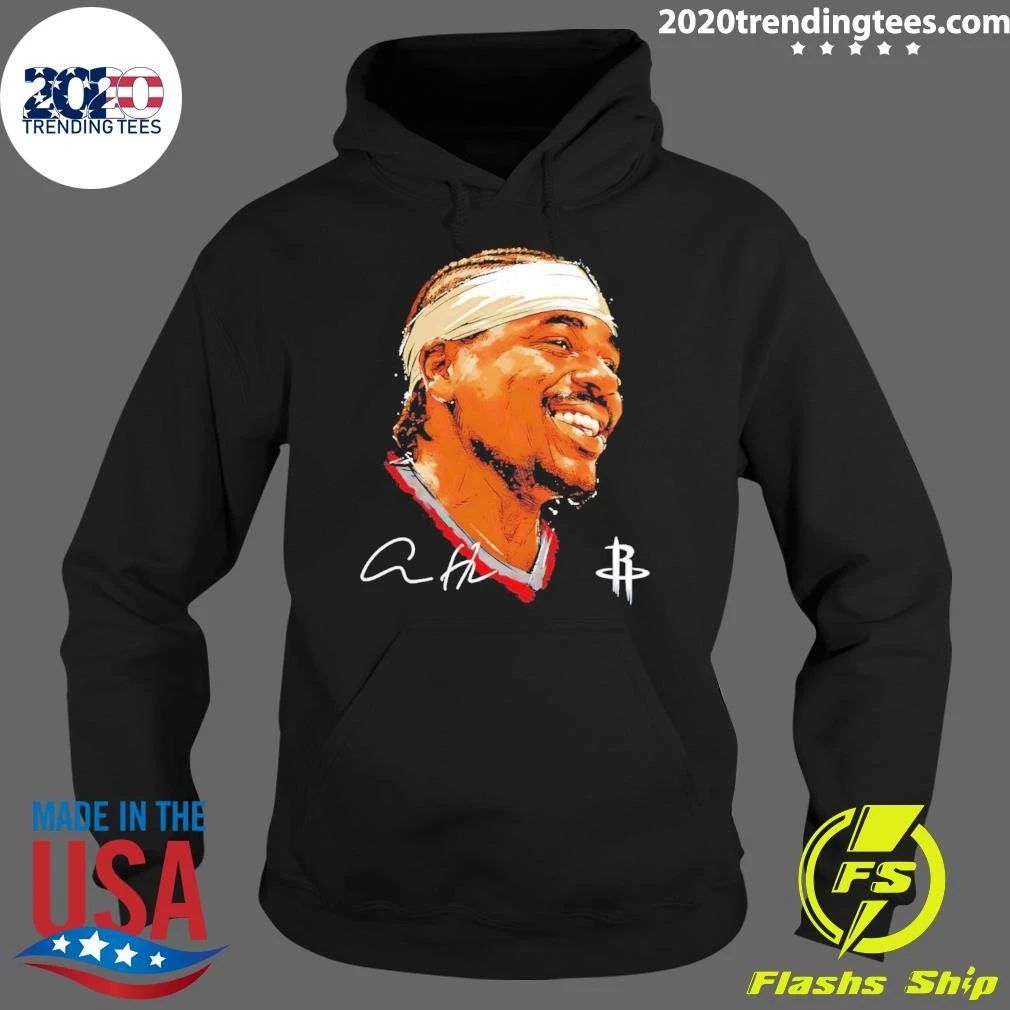 Aaron Holiday Houston Rockets Portrait Signature Shirt