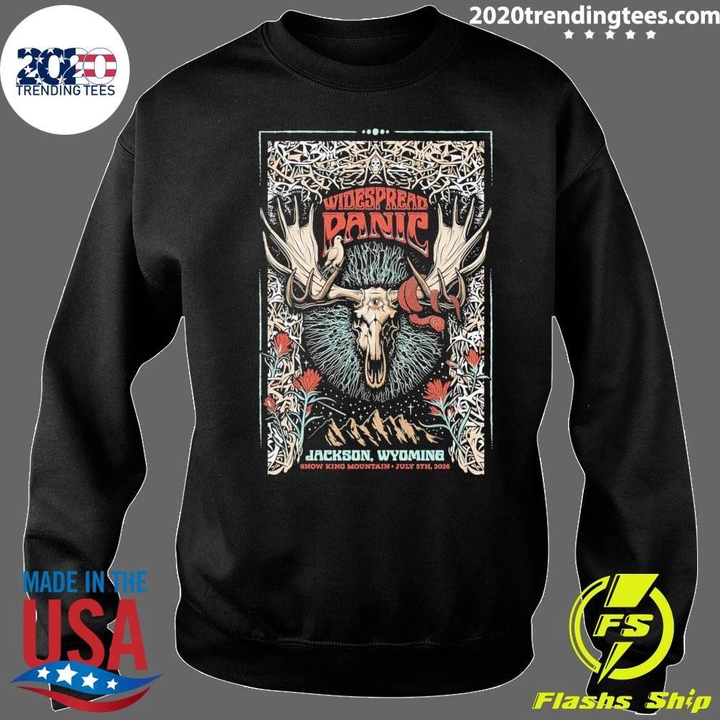 Widespread Panic July 5 2026 Snow King Amphitheater In Jackson WY Shirt