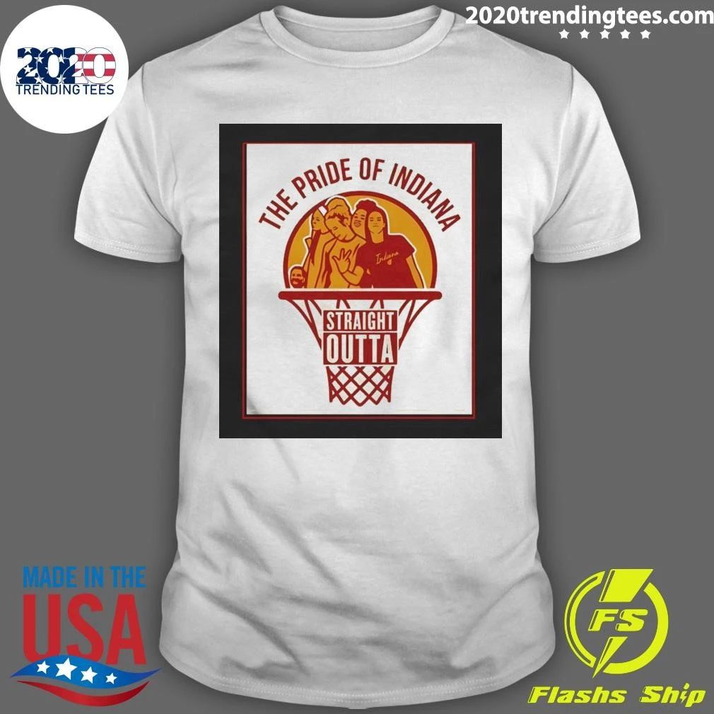 The Pride of Indiana Fever Straight Outta WNBA Basketball 2026 Tee Shirt