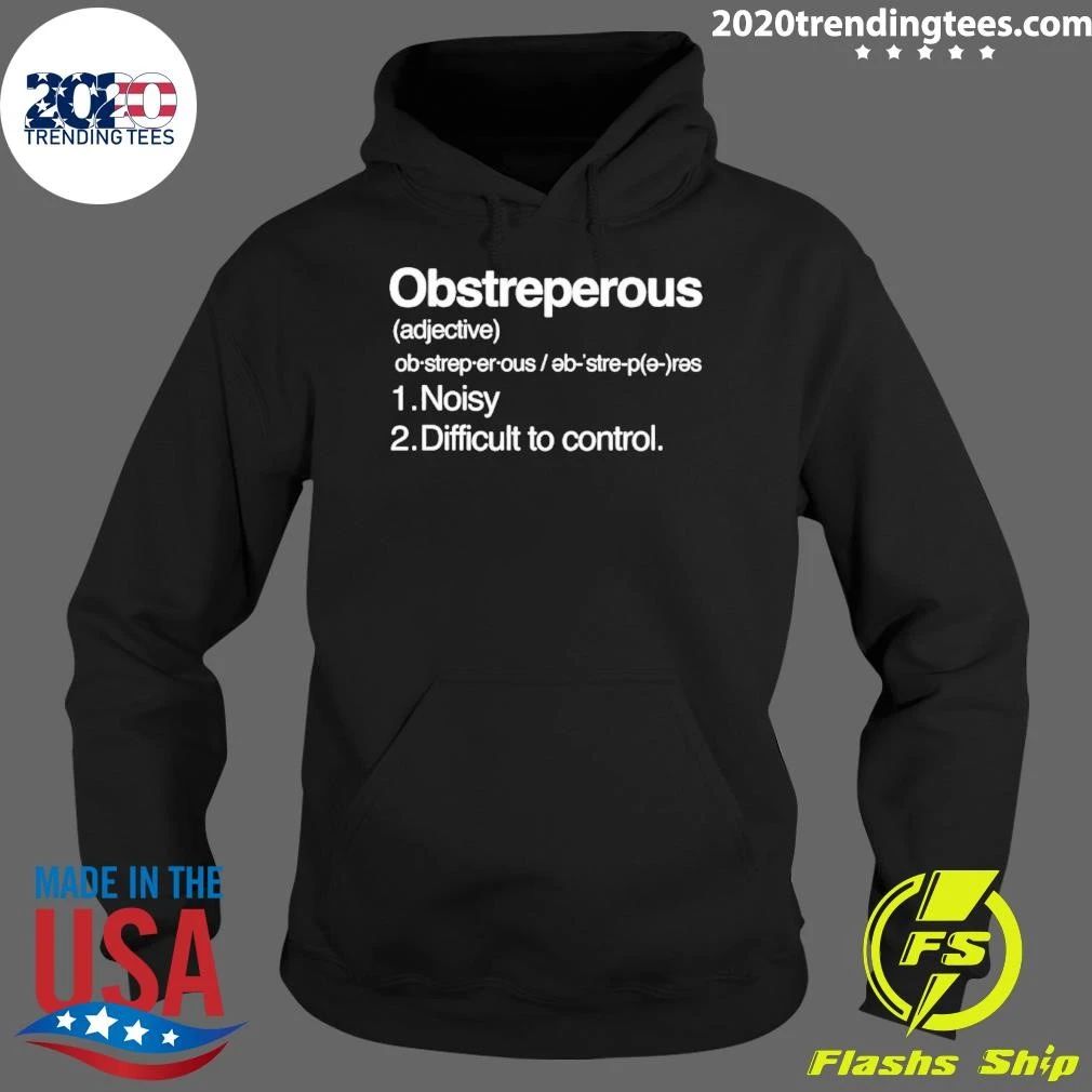 Innate Power Obstreperous Definition vocabulary shirt