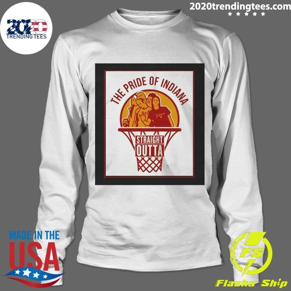 The Pride of Indiana Fever Straight Outta WNBA Basketball 2026 Tee Shirt
