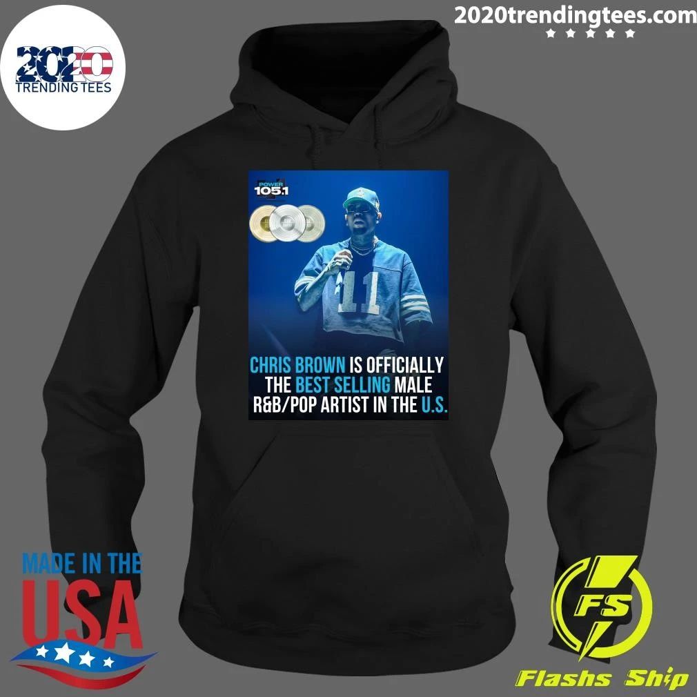 Chris Brown Is Officially The Best Selling Male R&B-Pop Artist In The U.S. Shirt