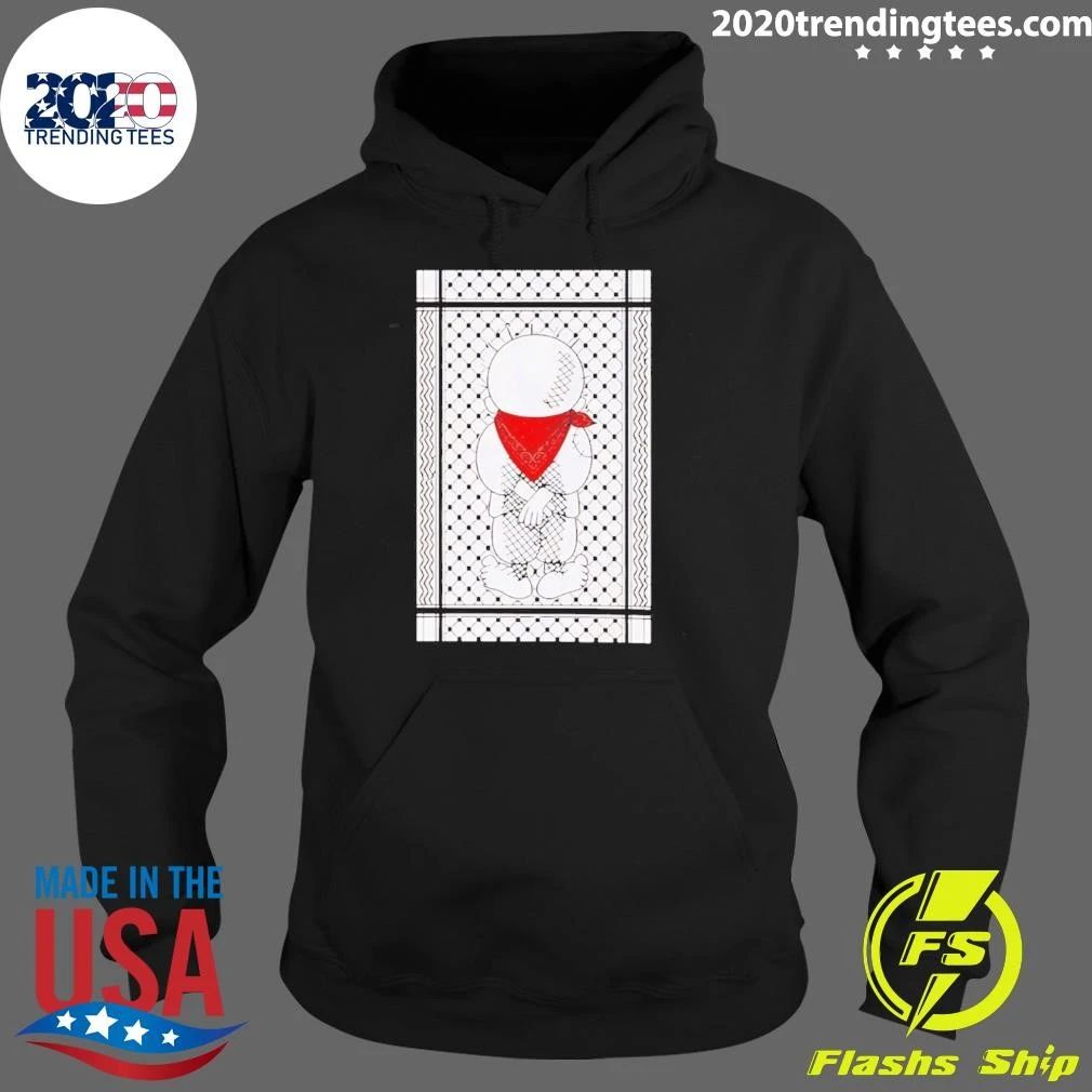 Renaud Palestine Character illustration shirt