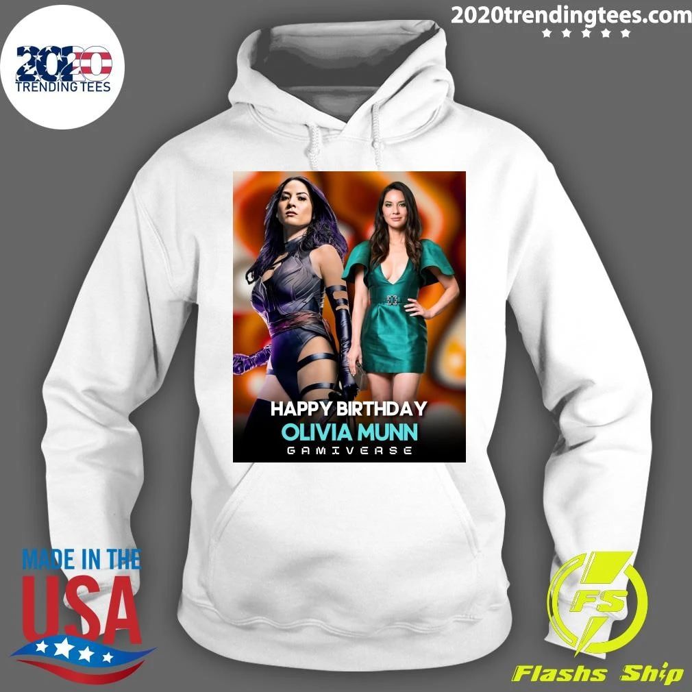 Happy Birthday to the Ultimate Geek Icon, Olivia Munn Shirt