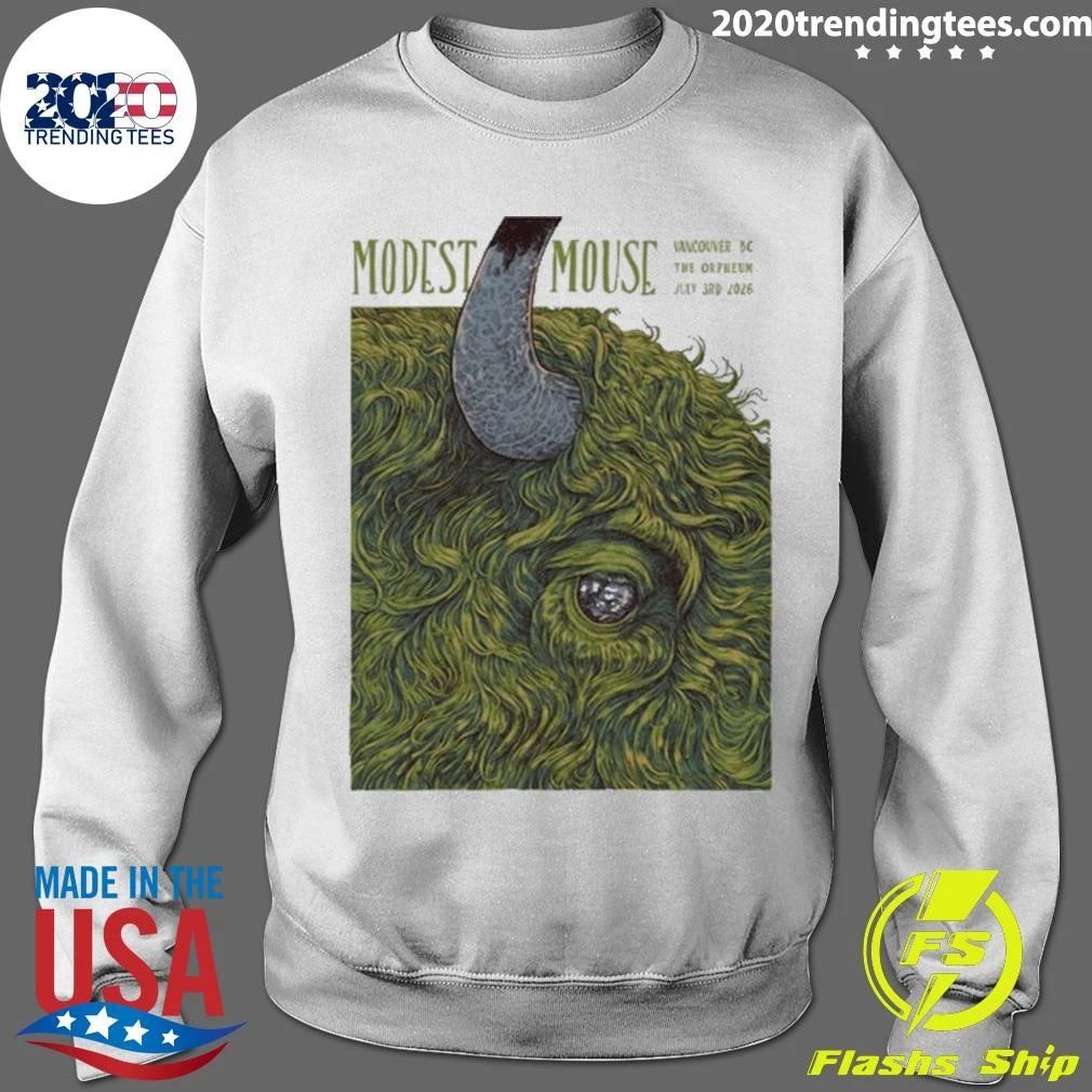Modest Mouse Vancouver BC Event On July 3 2026 Tee Shirt