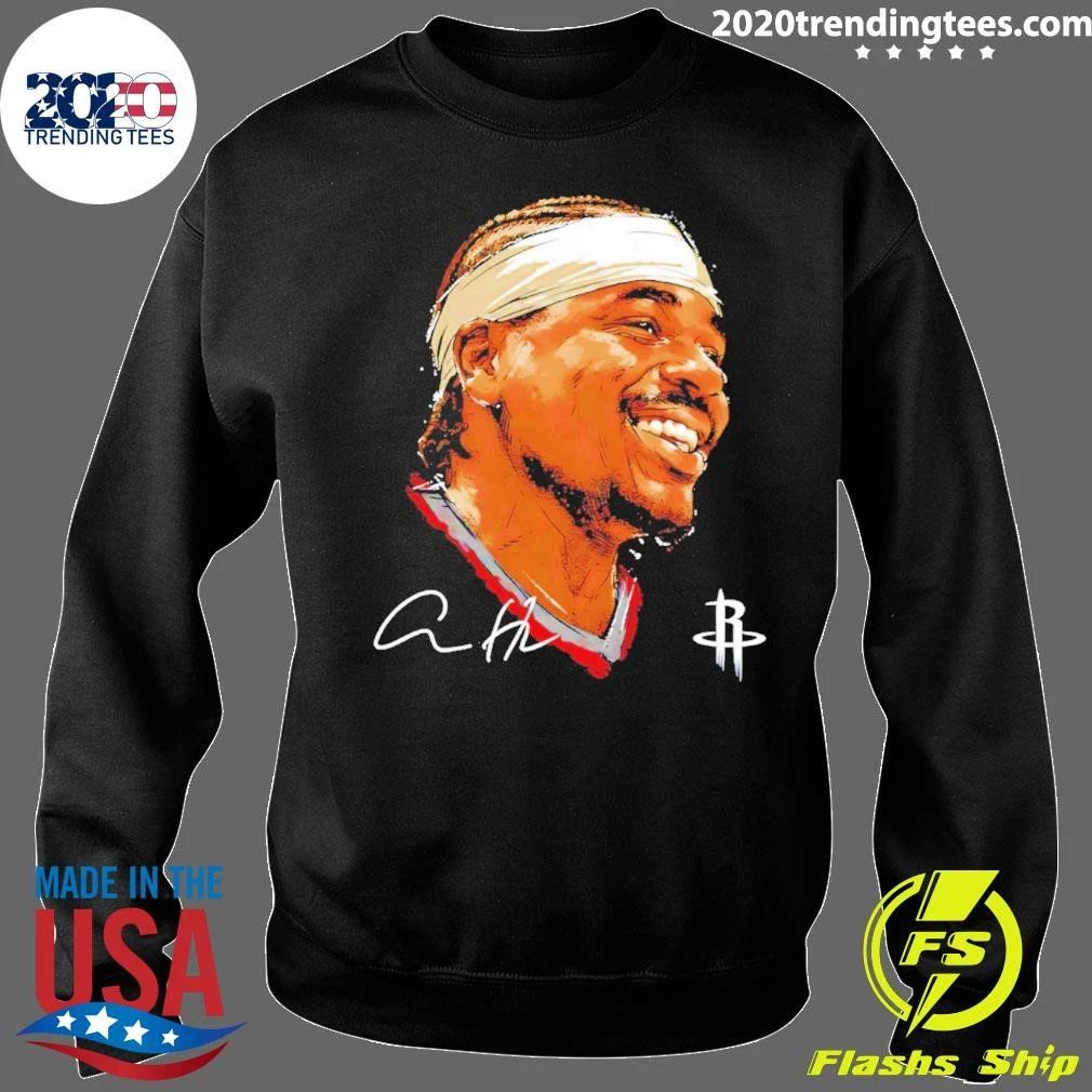 Aaron Holiday Houston Rockets Portrait Signature Shirt